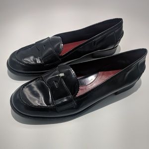 Eddie Bauer Black Penny Loafers Size 9M